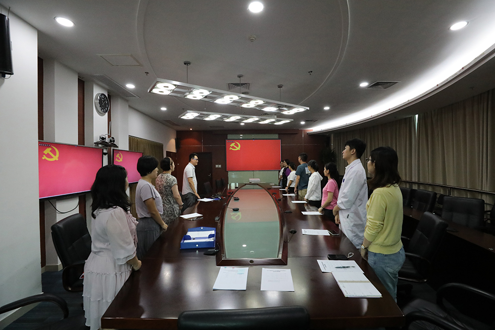 北京大学深圳医院党委医学中心党支部完成换届选举(图2)